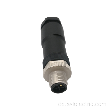 SVLEC M12 S-codiert 4 Pole männlicher Stecker